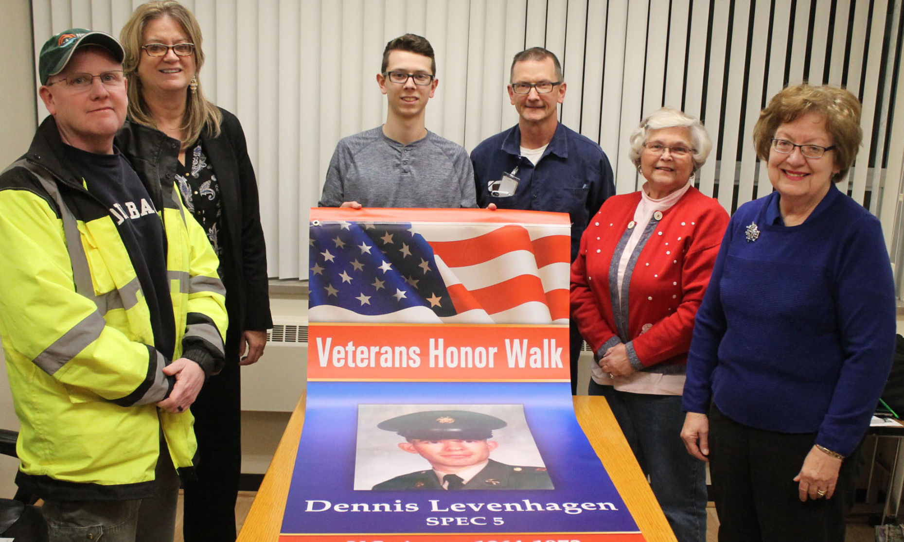 Veterans Honor Walk project meeting